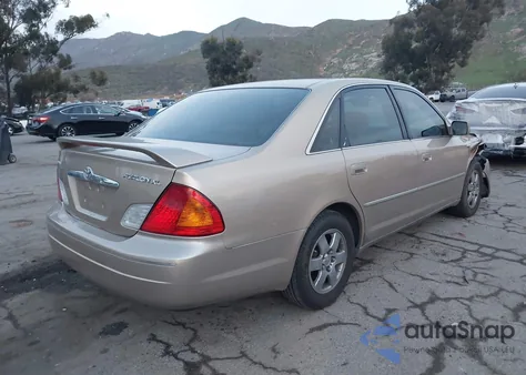 2001 Toyota Avalon Xl from USA, damaged, VIN 4T1BF28BX1U163169
